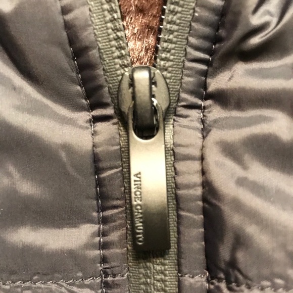 VINCE CAMUTO MENS BLACK VEST WITH FUR LINING - Picture 6 of 9